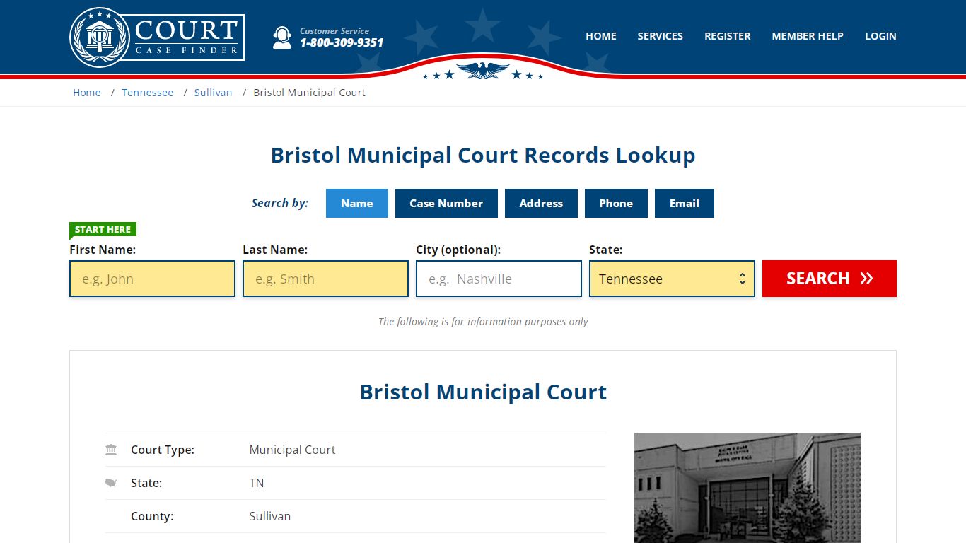 Bristol Municipal Court Records | Bristol, Sullivan County, TN Court ...